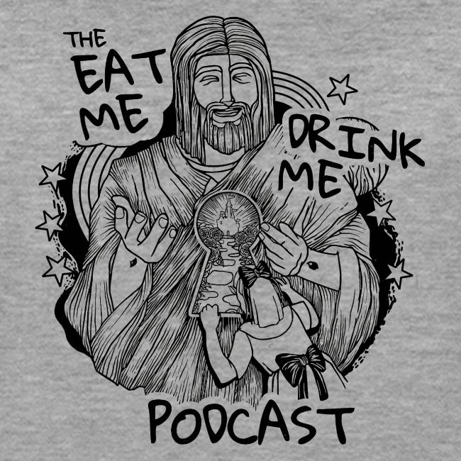 Eat Me Drink Me Podcast revamped logo