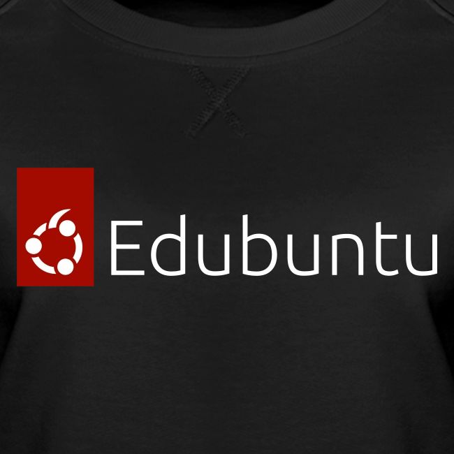 Edubuntu Logo 2023 - White