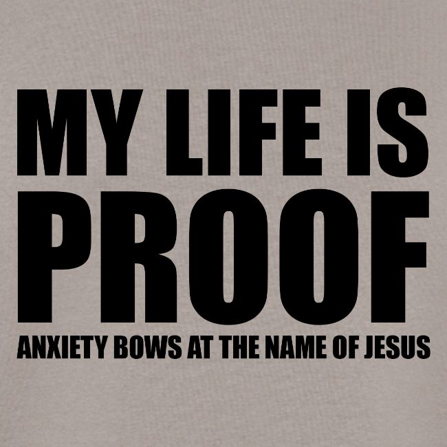 Proof: Anxiety Bows At Jesus Name