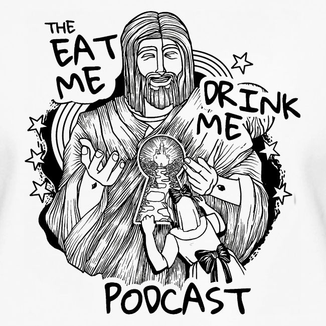 Eat Me Drink Me Podcast revamped logo