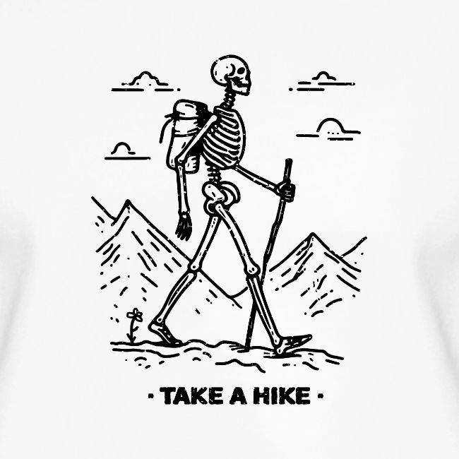 Take a Hike - Black Ink
