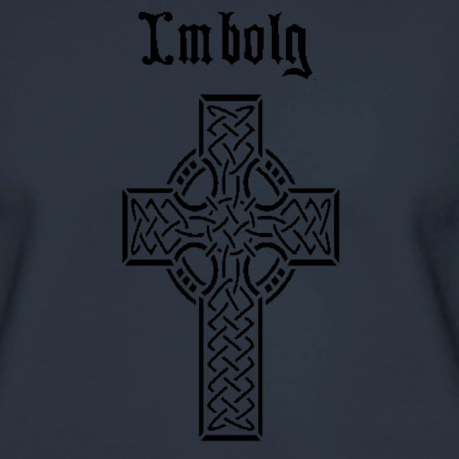 Imbolg Black Logo and Cross