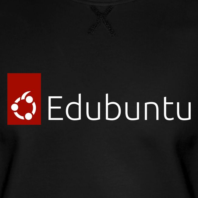 Edubuntu Logo 2023 - White