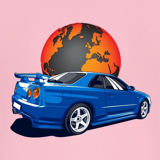 SKYLINE GTR R34 JDM ICON