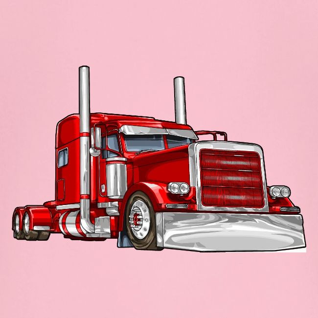 Classic Truck Big Rig 18 Wheeler