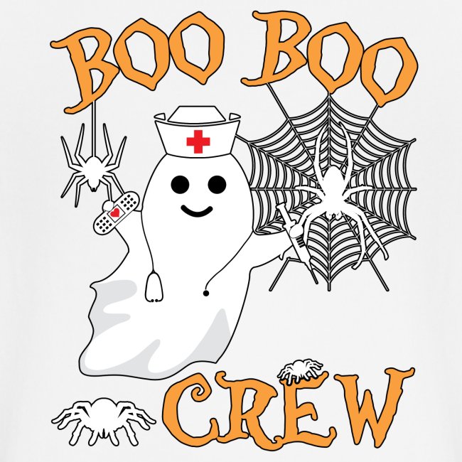 Spooky Boo Boo Crew Spider Web Emergency Medical.