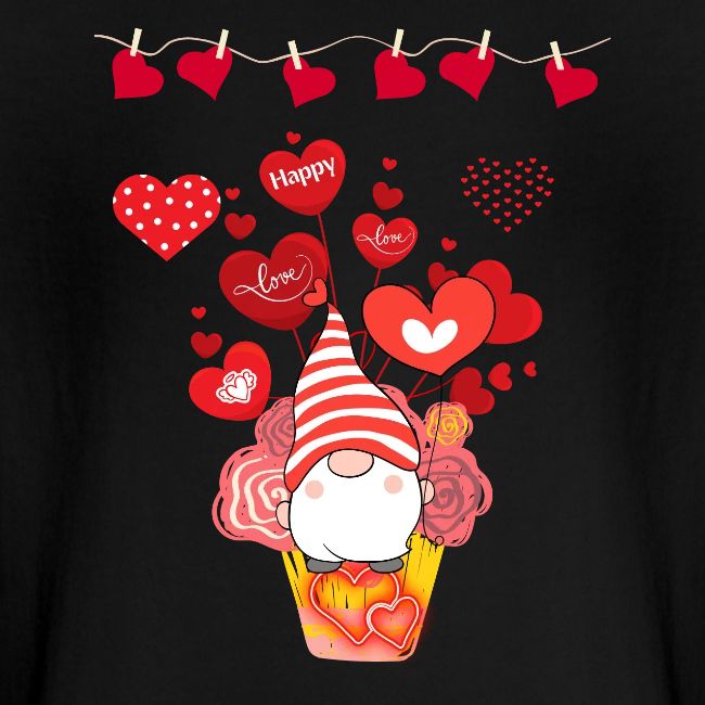Design wrapped in love hearts, vibrating in love.
