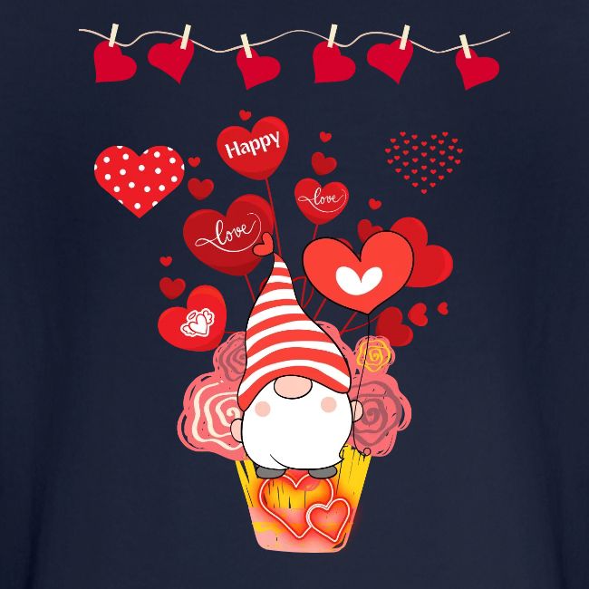 Design wrapped in love hearts, vibrating in love.