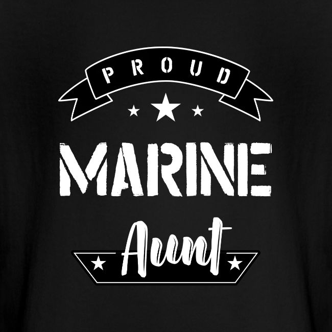 Proud Marine Aunt