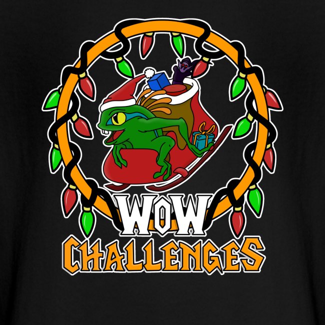 WoW Challenges Holiday Murloc WHITE