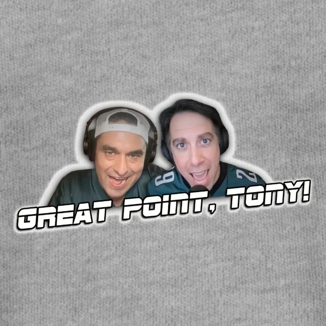 GREAT POINT, TONY! (with glow)