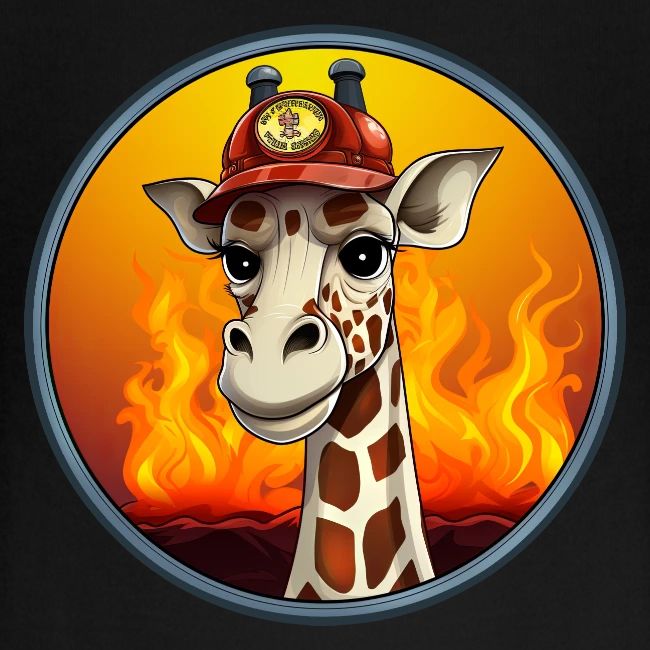 Giraffe Firefighter