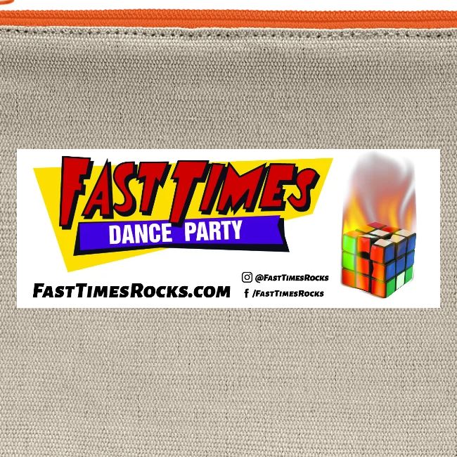 Fast Times Logo with Burning Cube