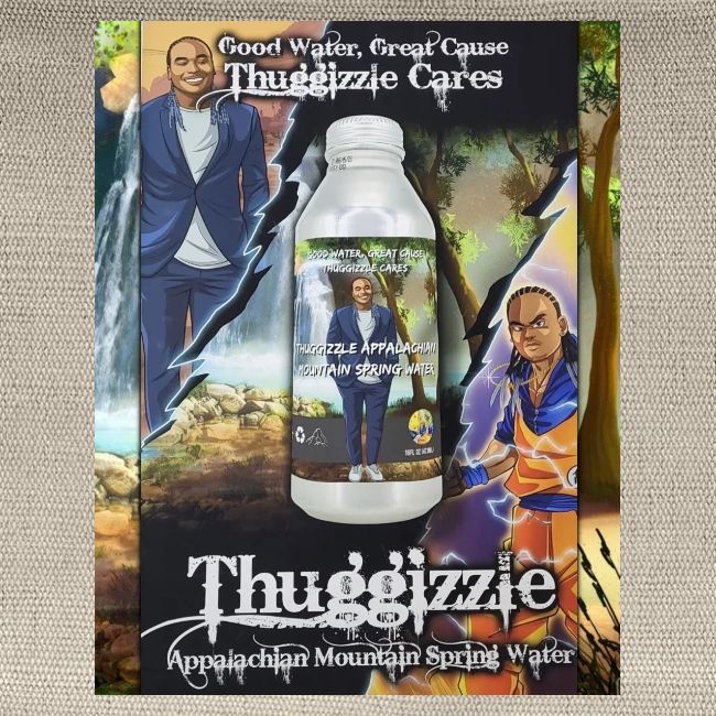 Thuggizzle Appalachian Mountain Spring Water Merch