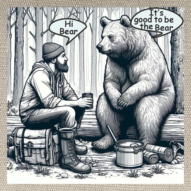 It's Good To Be The Bear