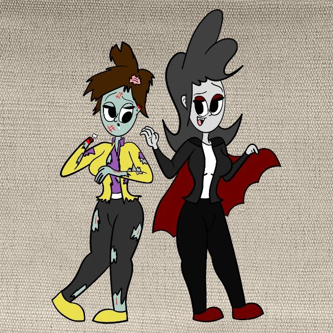 Vampire Coll and Zombie Dersy