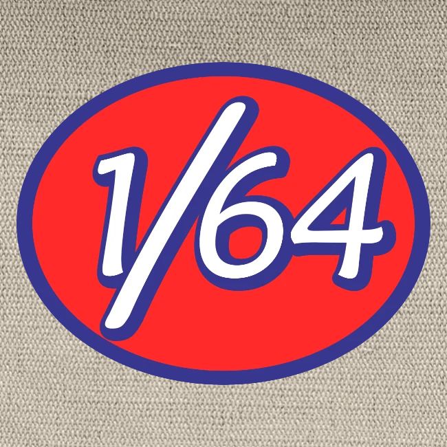 One Sixty Four -- vintage auto inspired oval