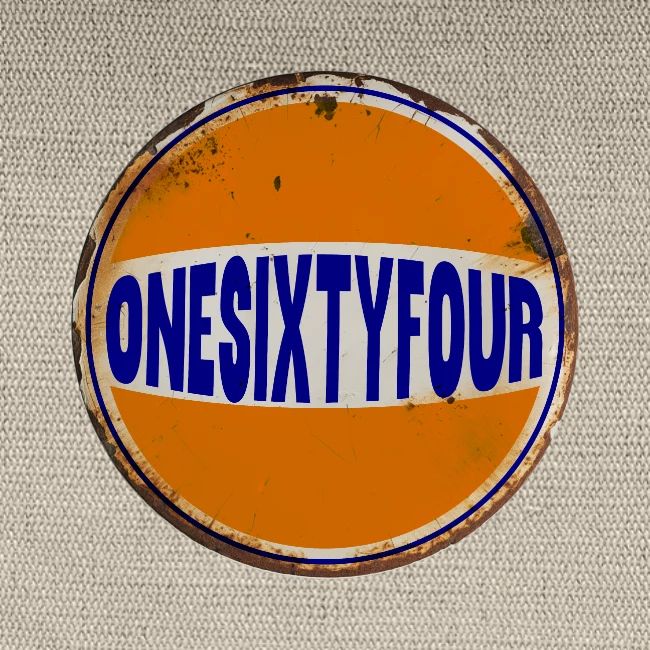 One Sixty Four --vintage auto inspired orange