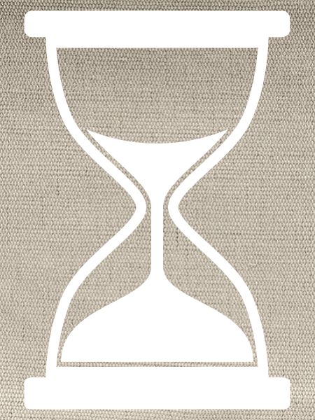 Minimal Hourglass Silhouette