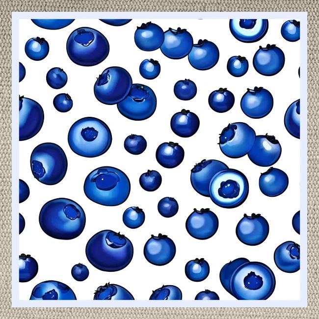 Fresh Blueberry Pattern