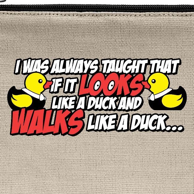 If It Looks Like a Duck