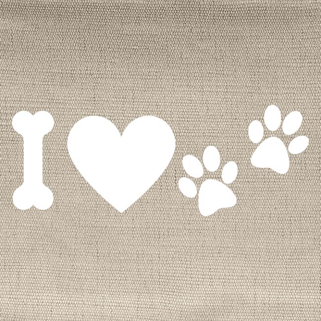 I Love Dog Prints