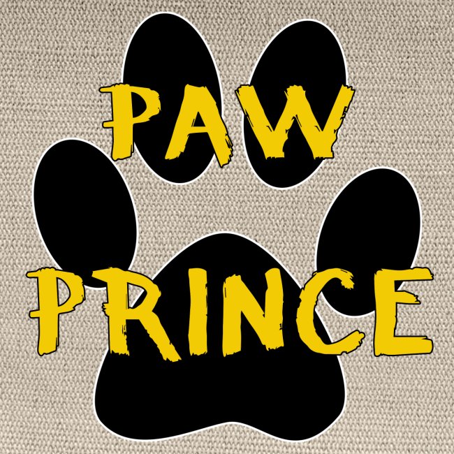 Paw Prince Funny Pet Footprint Animal Lover Pun