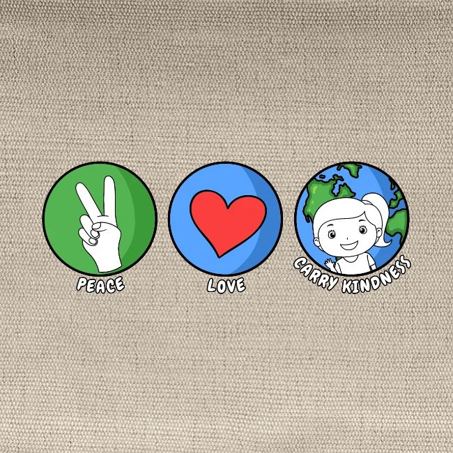 Peace, Love, Carry Kindness