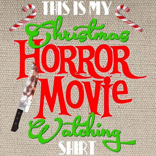 Christmas Horrow Movie Watching Shirt
