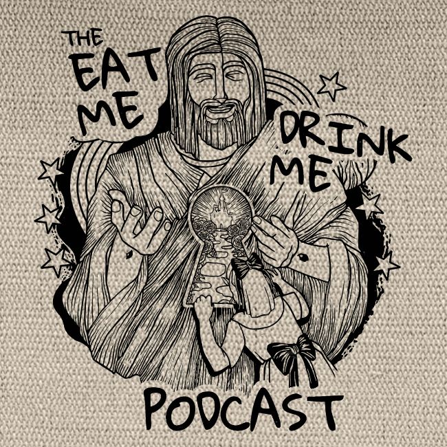 Eat Me Drink Me Podcast revamped logo