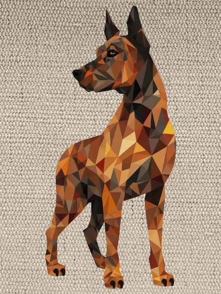 Doberman polygon