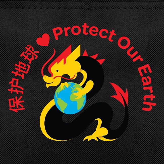 Kindness Dragon with Earth - Red