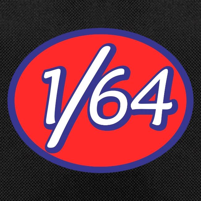 One Sixty Four -- vintage auto inspired oval