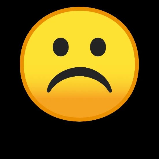 Frown Emoticon An Emoji With A Laughing Frown Emoji | AI Emoji