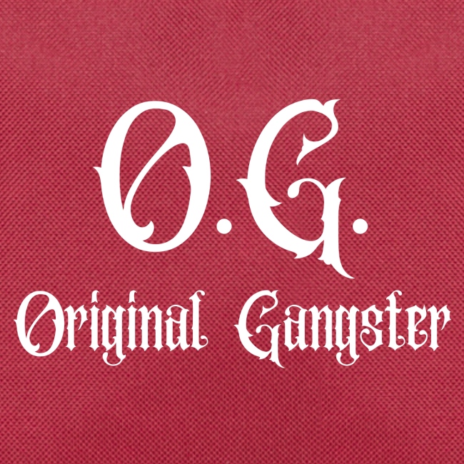 O.G. Original Gangster (red color version)