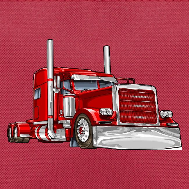 Classic Truck Big Rig 18 Wheeler