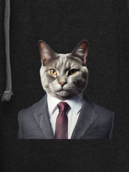 Cat in a suit