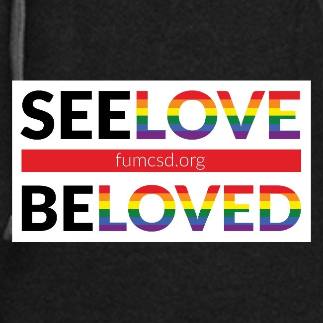 FUMCSD See Love, Be Loved: white design background