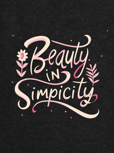 Beauty in Simplicity