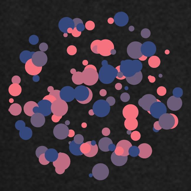 abstract circles pattern