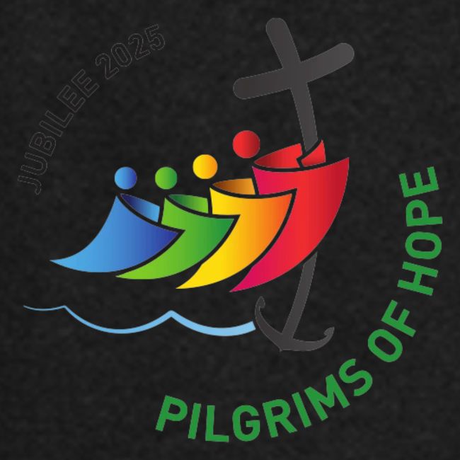 pilgrims of hope 2025 logo (Jubilee Year 2025)
