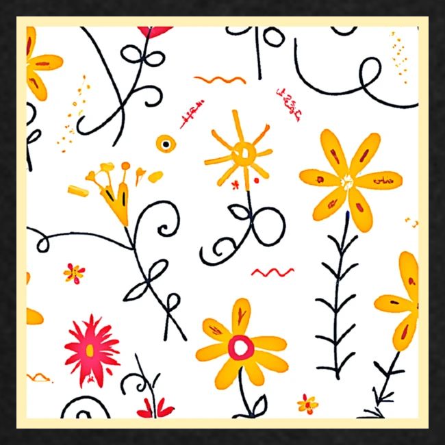 Whimsical Floral Pattern