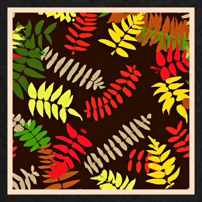 Autumn Leaves Pattern Art