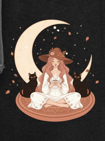 Enchanted Autumn Witch & Moonlight