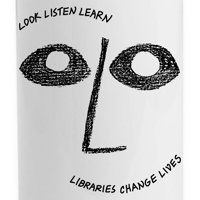 Vintage ALA: Libraries Change Lives Face