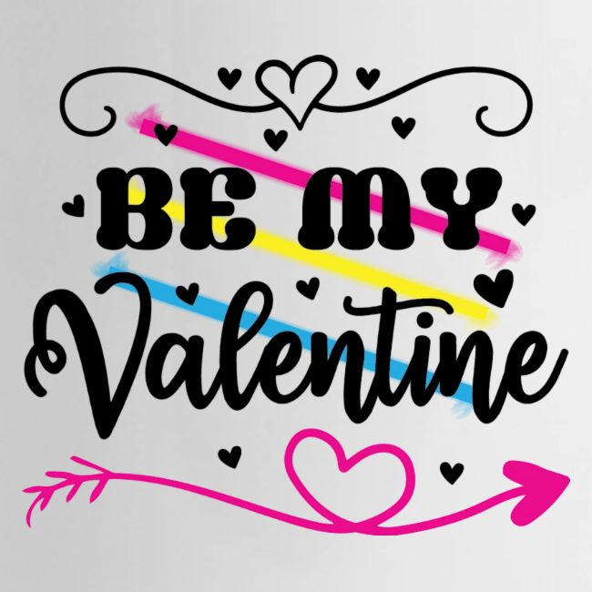 Be My Valentine - Colourful