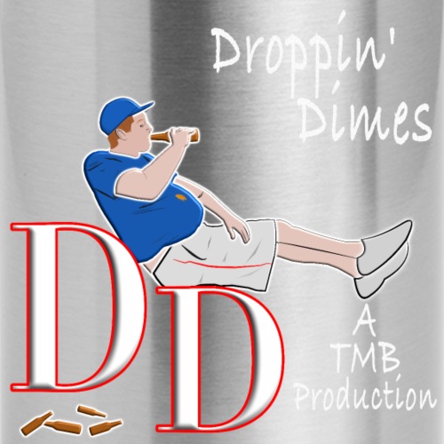 Droppin Dimes Podcast Logo - Insulated Stainless Steel Water Bottle