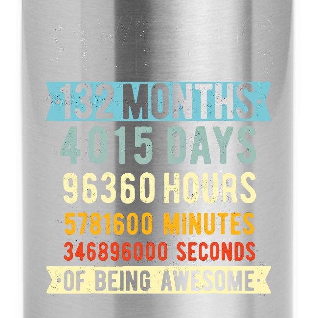 11th Birthday 11 Years Old Vintage