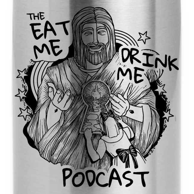 Eat Me Drink Me Podcast revamped logo