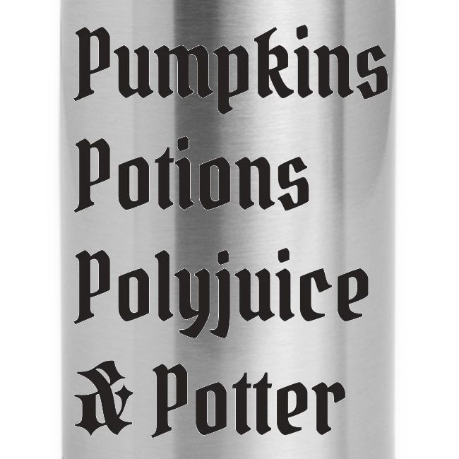 Pumpkins Potions Polyjuice & Potter
